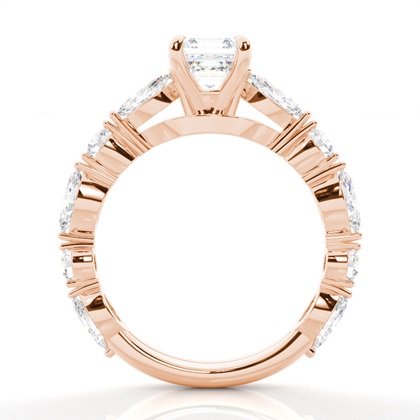 Zinken Diamanten Verlobungsring