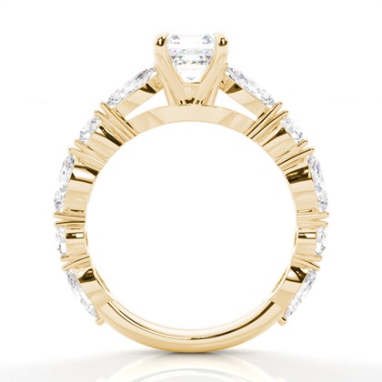 Zinken Diamanten Verlobungsring