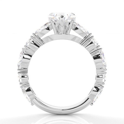 Zinken Diamanten Verlobungsring