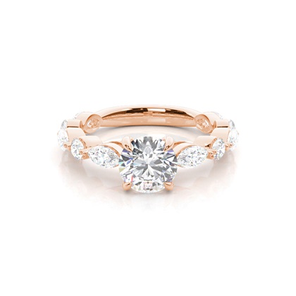 Round Diamond Rings