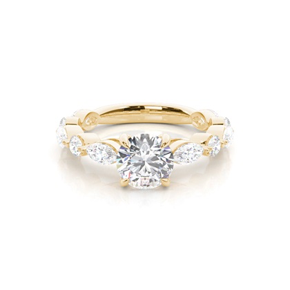Round Diamond Rings
