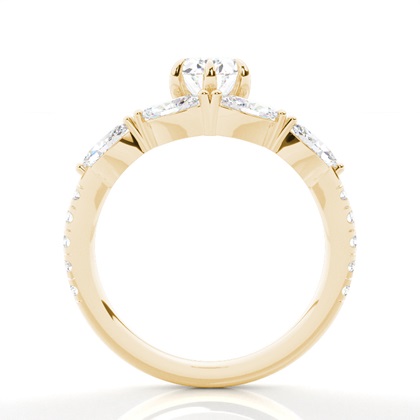 Zinken Diamanten Verlobungsring