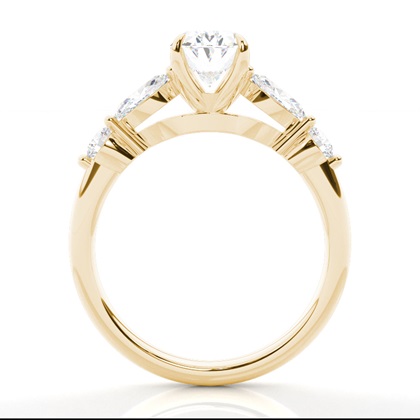 Zinken Diamanten Verlobungsring