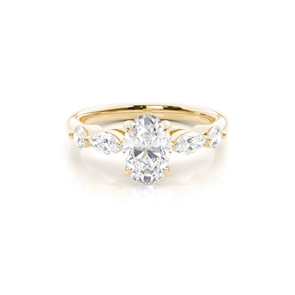 Yellow Gold Solitaire Engagement Rings