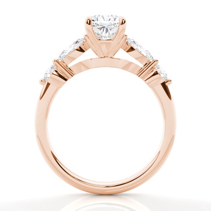 Zinken Diamanten Verlobungsring