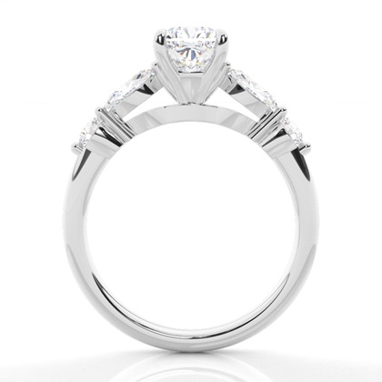 Zinken Diamanten Verlobungsring