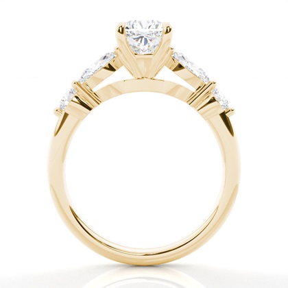 Zinken Diamanten Verlobungsring