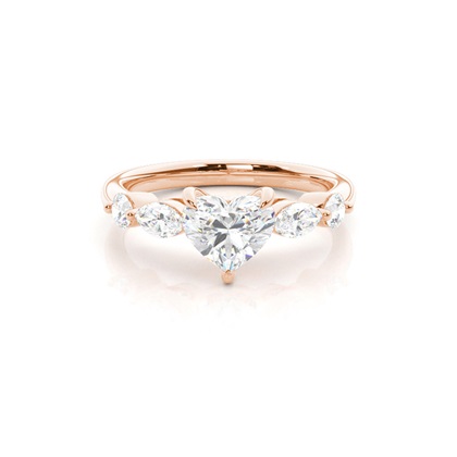 Rose Gold Diamond Engagement Rings