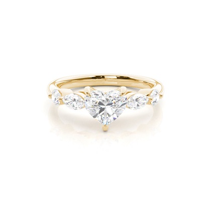 Yellow Gold Diamond Engagement Rings