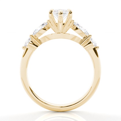 Zinken Diamanten Verlobungsring