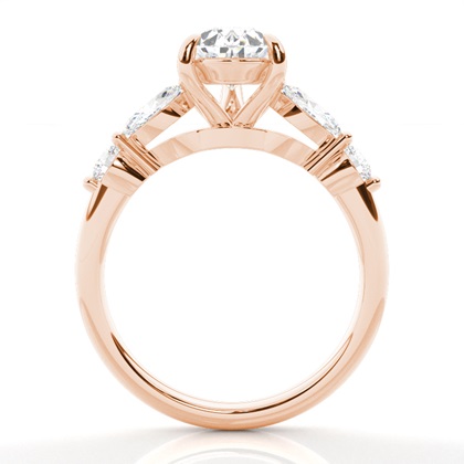 Zinken Diamanten Verlobungsring