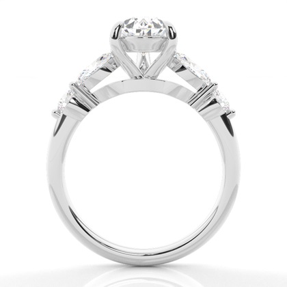 Zinken Diamanten Verlobungsring