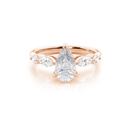 Prong Set Moissanite Engagement Ring