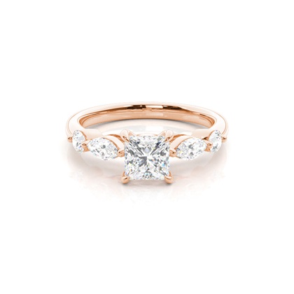 Princess Cut Diamond Rings