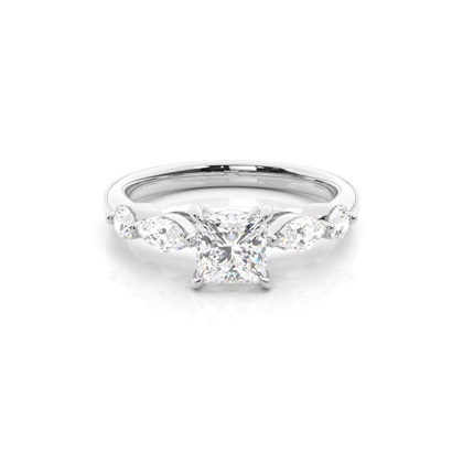 Princess Cut Diamond Rings