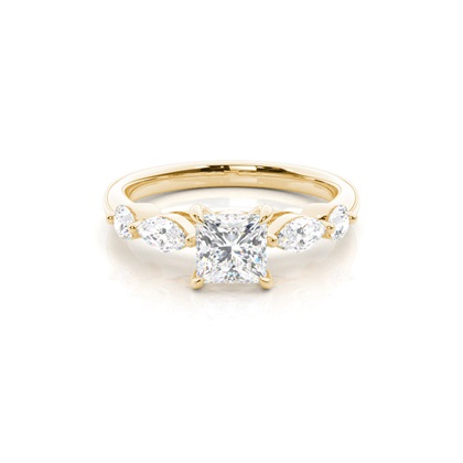 Yellow Gold Diamond Rings