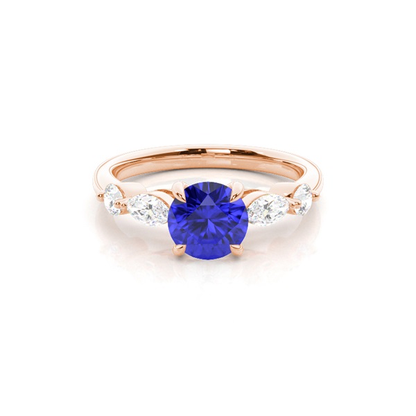Prong Set Tanzanite Engagement Ring
