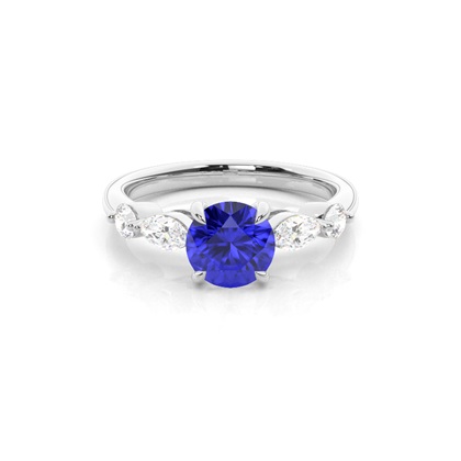 Prong Set Tanzanite Engagement Ring