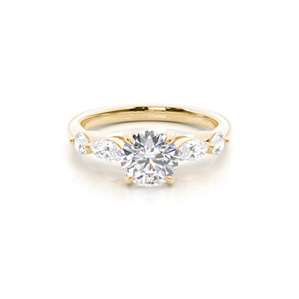 Yellow Gold Diamond Rings