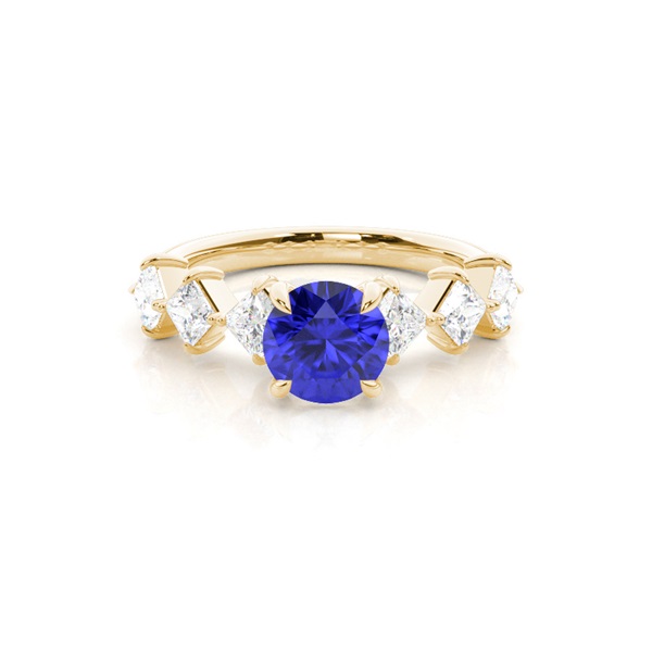 Prong Set Tanzanite Engagement Ring