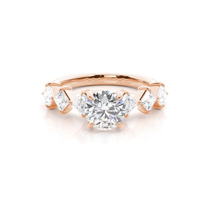 Rose Gold Diamond Rings