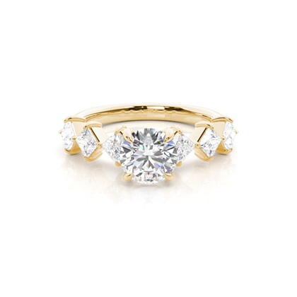 Yellow Gold Diamond Rings