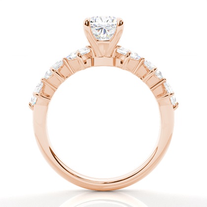 Zinken Diamanten Verlobungsring