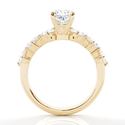 Zinken Diamanten Verlobungsring