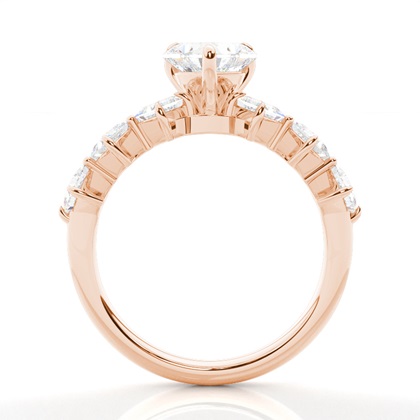 Zinken Diamanten Verlobungsring