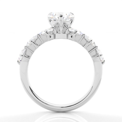 Zinken Diamanten Verlobungsring