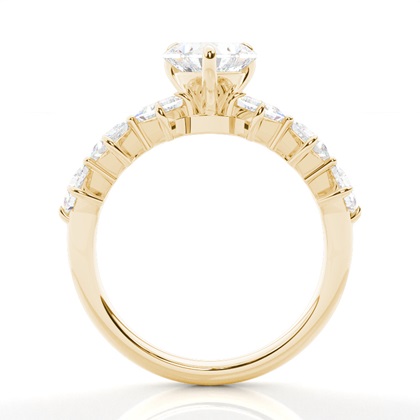 Zinken Diamanten Verlobungsring