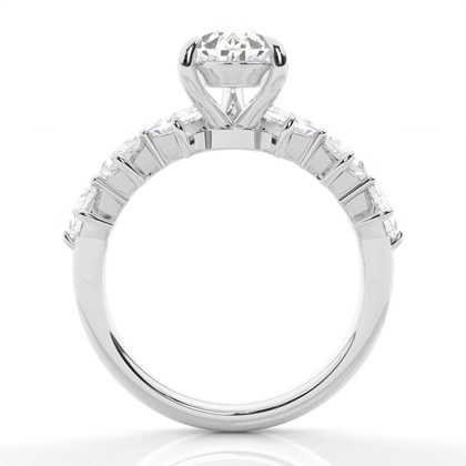 Zinken Diamanten Verlobungsring