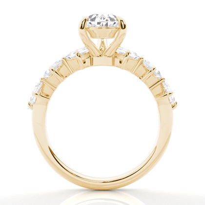 Zinken Diamanten Verlobungsring