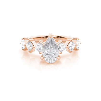 Prong Set Moissanite Engagement Ring