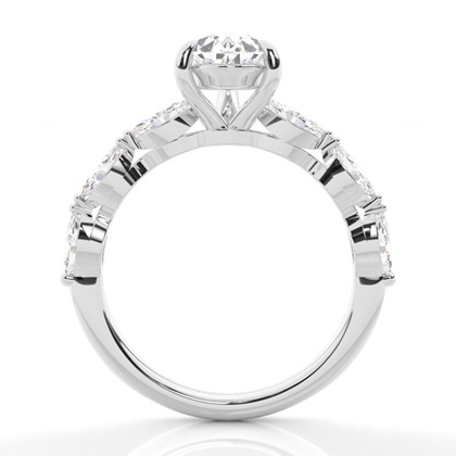 Zinken Diamanten Verlobungsring