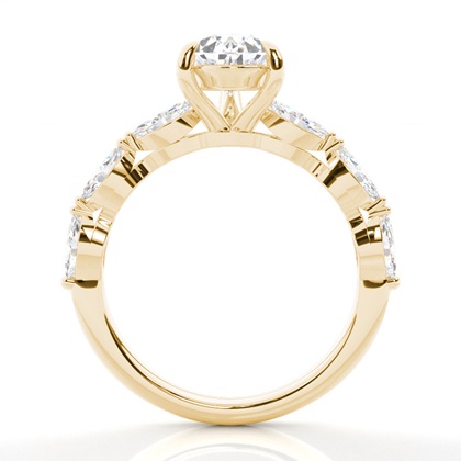 Zinken Diamanten Verlobungsring