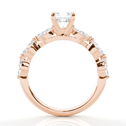 Zinken Diamanten Verlobungsring