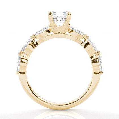 Zinken Diamanten Verlobungsring