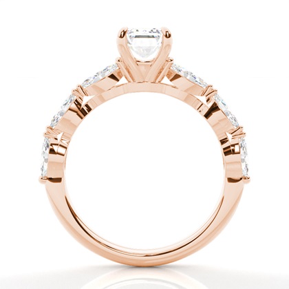 Zinken Diamanten Verlobungsring