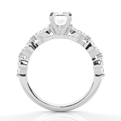 Zinken Diamanten Verlobungsring