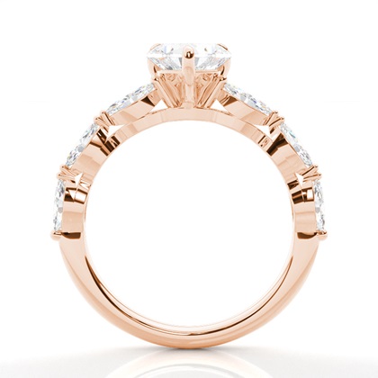 Zinken Diamanten Verlobungsring