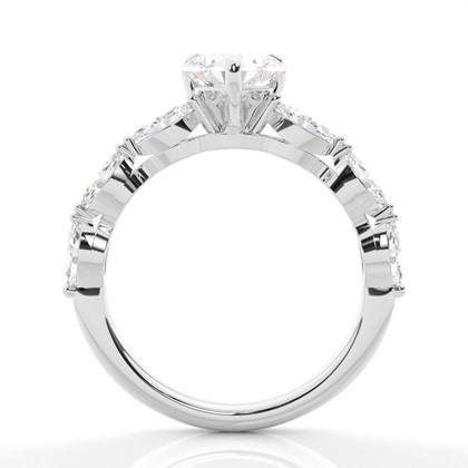 Zinken Diamanten Verlobungsring