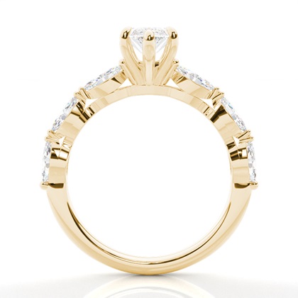 Zinken Diamanten Verlobungsring