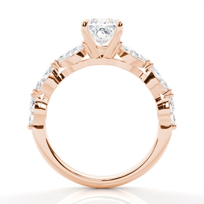 Zinken Diamanten Verlobungsring