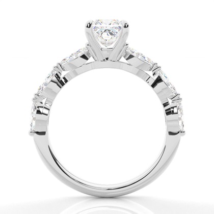 Zinken Diamanten Verlobungsring