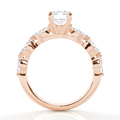 Zinken Diamanten Verlobungsring