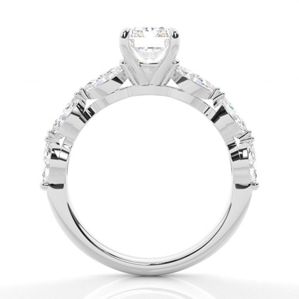 Zinken Diamanten Verlobungsring