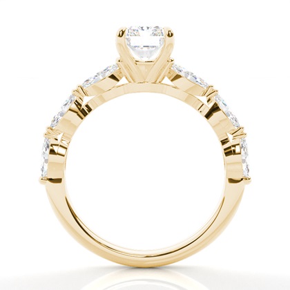 Zinken Diamanten Verlobungsring