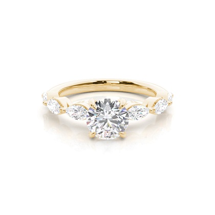 Round Diamond Rings
