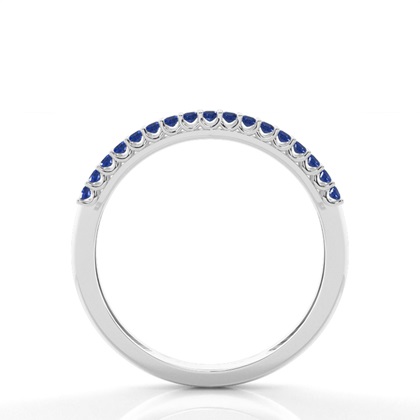 Brilliant Weißgold Saphir Diamantringe